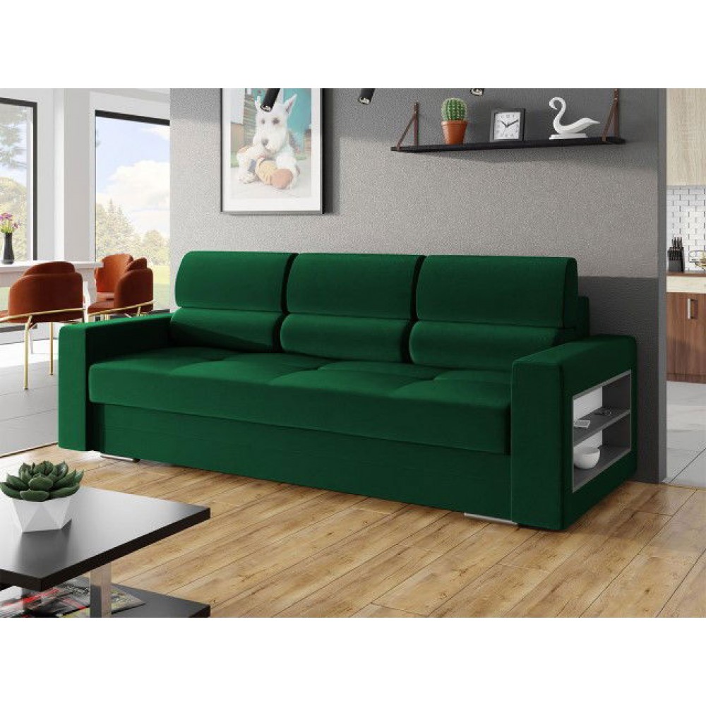 Καναπές-Κρεβάτι Nemo-Prasino
