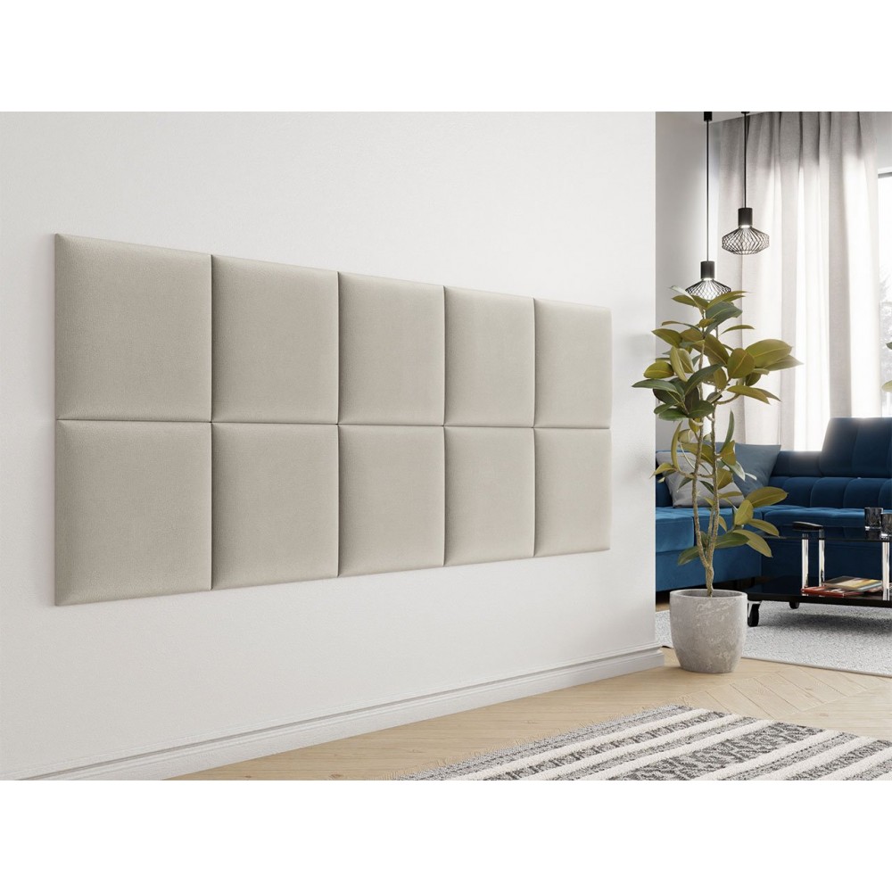 Επενδυμένο Πάνελ τοίχου 42x42-Ekrou