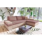 Γωνιακός καναπές Bangkok Mini-Sapio milo-Roz