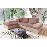 Γωνιακός καναπές Bangkok Mini-Sapio milo-Roz