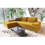 Γωνιακός καναπές Bangkok Mini-Moustardi