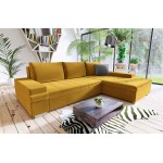 Γωνιακός καναπές Bangkok Mini-Moustardi