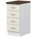 Επιδαπέδιο ντουλάπι Toscana R40-4F