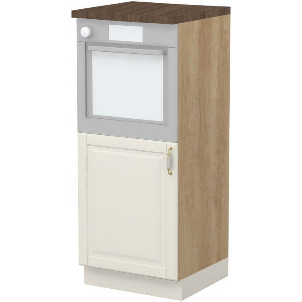 Επιδαπέδιο ντουλάπι φούρνου ψηλό Toscana K14-60-1KR-Δρυς