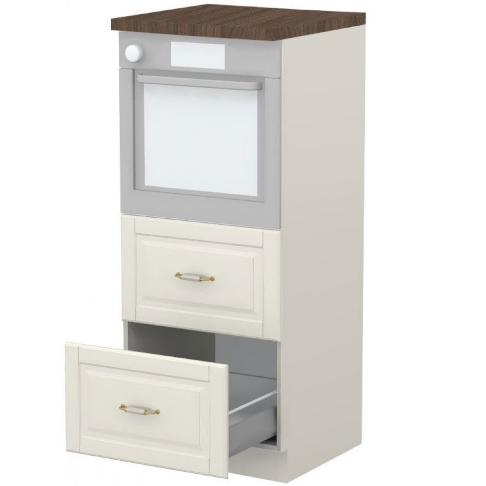 Επιδαπέδιο ντουλάπι φούρνου ψηλό Toscana K14-60-2MB-Ivory