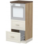 Επιδαπέδιο ντουλάπι φούρνου ψηλό Toscana K14-60-2MB-Δρυς