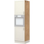 Επιδαπέδιο ντουλάπι φούρνου ψηλό Toscana K21-60-2KR-Καρυδί