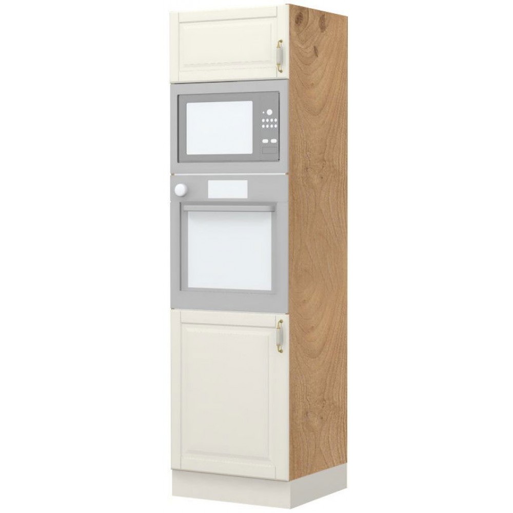 Επιδαπέδιο ντουλάπι φούρνου ψηλό Toscana K21-60-2MB-Καρυδί