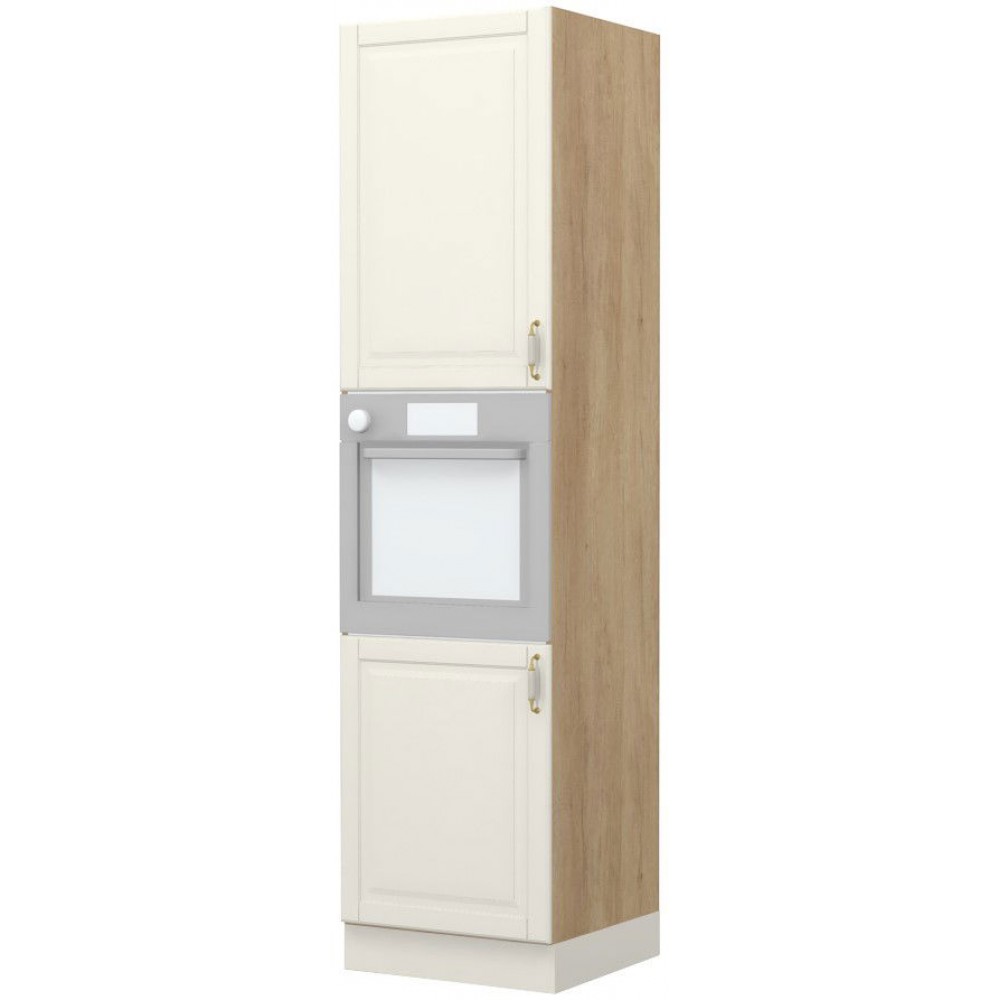 Επιδαπέδιο ντουλάπι φούρνου ψηλό Toscana K23-60-2KR-Δρυς