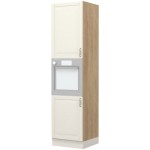 Επιδαπέδιο ντουλάπι φούρνου ψηλό Toscana K23-60-2KR-Δρυς