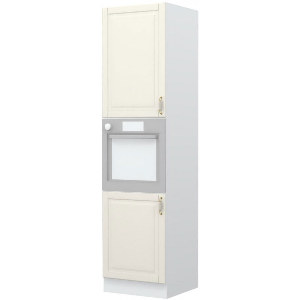 Επιδαπέδιο ντουλάπι φούρνου ψηλό Toscana K23-60-2KR-Λευκό