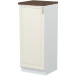Επιδαπέδιο ντουλάπι ψηλό Toscana K14-60-1KF-Λευκό