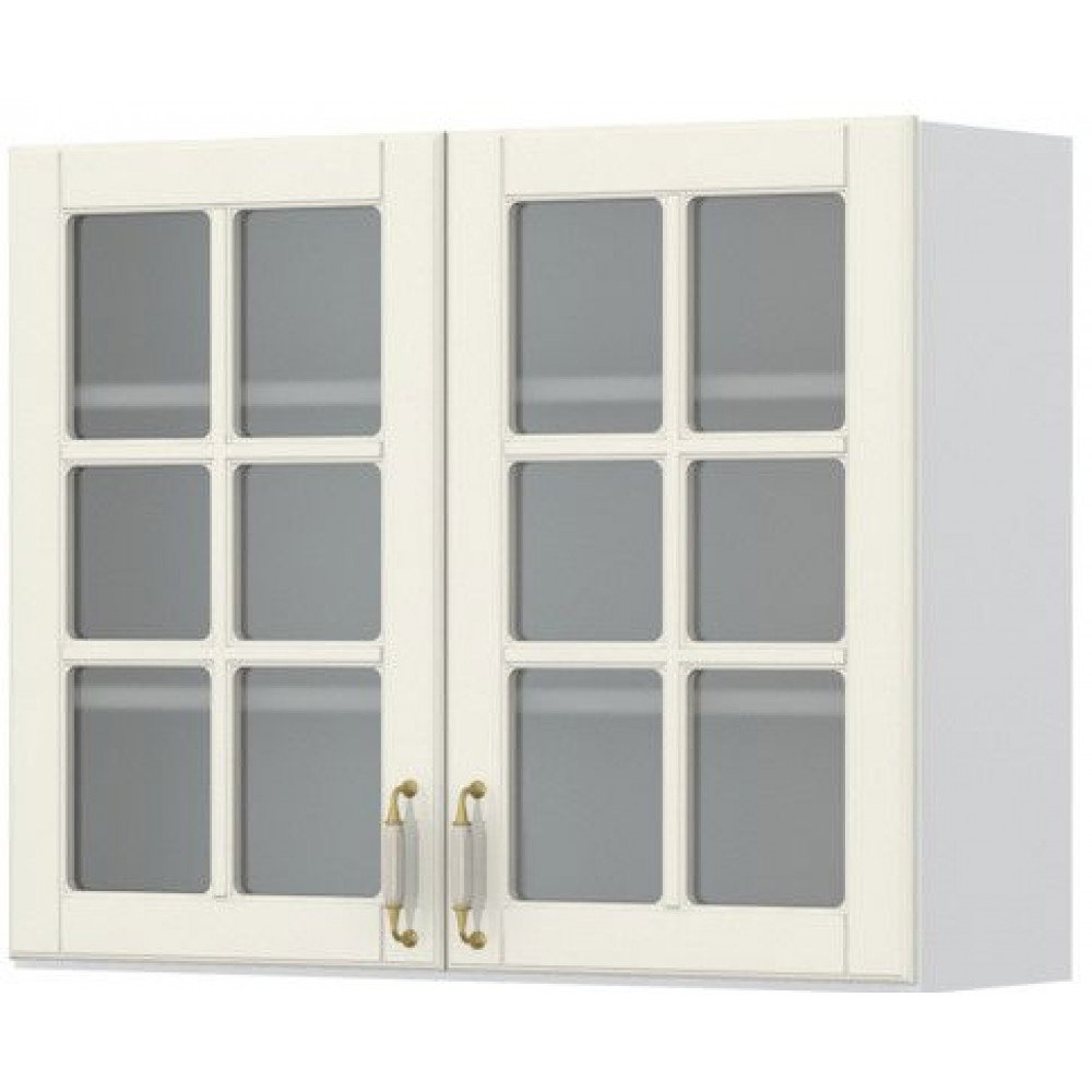 Ντουλάπι κρεμαστό Toscana V7-90-2KS με βιτρίνα