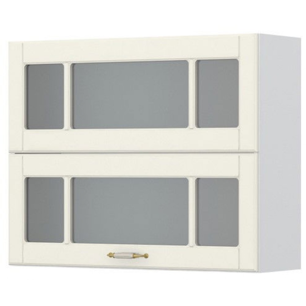 Ντουλάπι κρεμαστό Toscana V7-90-2KSP με βιτρίνα