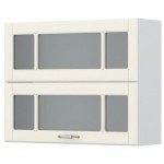 Ντουλάπι κρεμαστό Toscana V7-90-2KSP με βιτρίνα