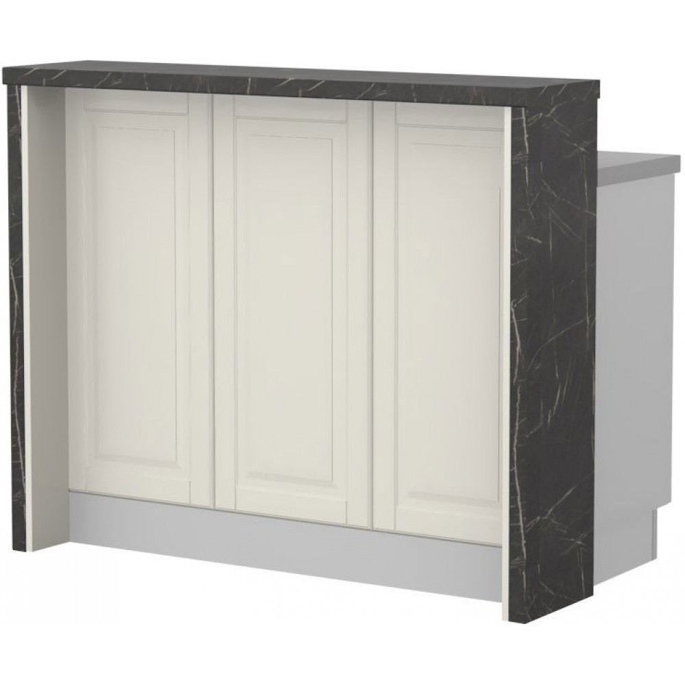 Πάγκος νησίδας Toscana-Μήκος: 120 εκ.-Black stone