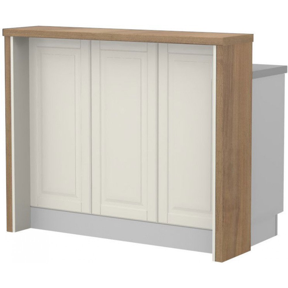 Πάγκος νησίδας Toscana-Μήκος: 120 εκ.-Pacific wallnut