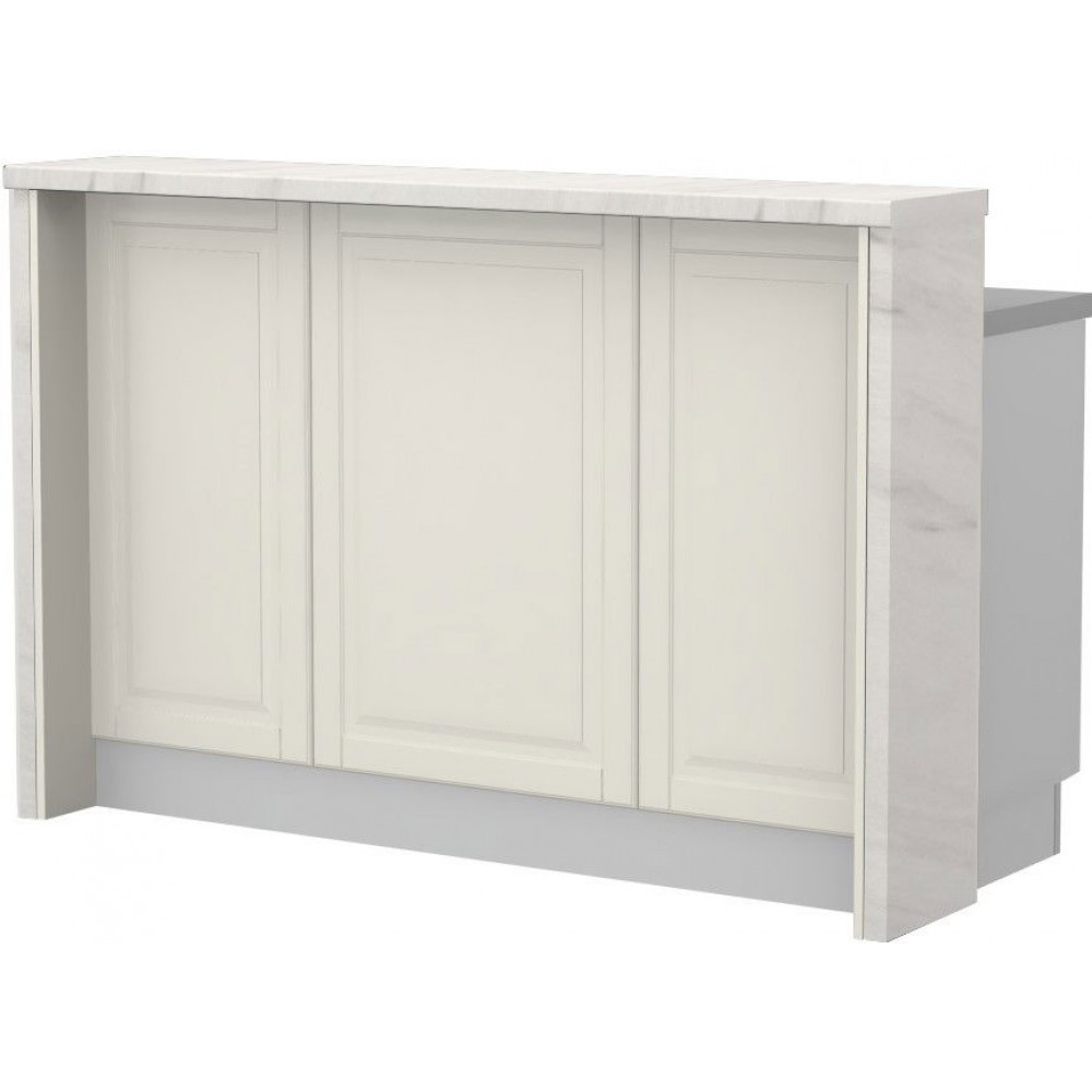 Πάγκος νησίδας Toscana-Μήκος: 150 εκ.-White Marble