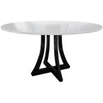 Τραπέζι Orion Fi 120-Leuko-Mauro