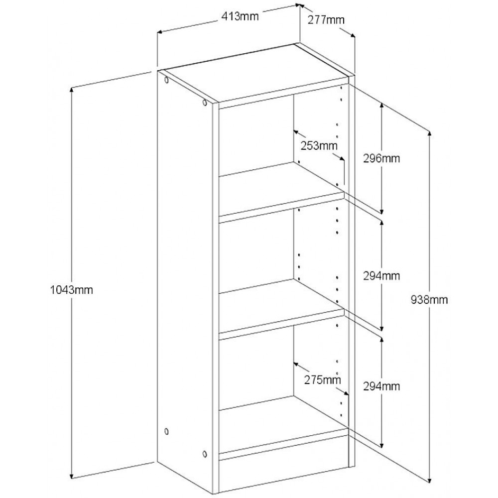 Βιβλιοθήκη Mayer Mini S-Leuko