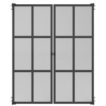 Σετ 2 Γυάλινες sq πόρτες βιβλιοθήκης Mayer