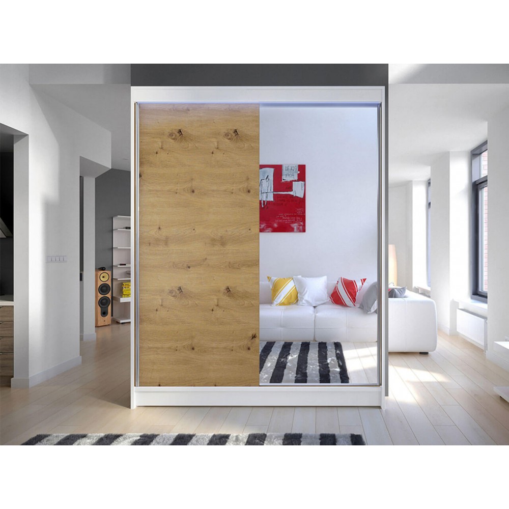 Ντουλάπα Camino Συρόμενη-Fusiko-Mavro