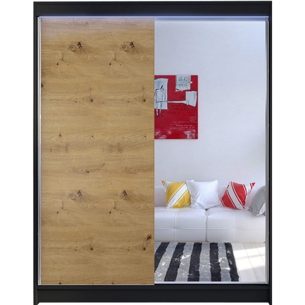 Ντουλάπα Camino Συρόμενη-Fusiko-Mavro