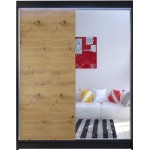 Ντουλάπα Camino Συρόμενη-Fusiko-Mavro