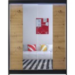 Ντουλάπα Camino II Συρόμενη-Fusiko-Mavro