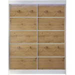 Ντουλάπα Camino IV Συρόμενη-Fusiko-Leuko