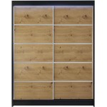 Ντουλάπα Camino IV Συρόμενη-Fusiko-Mavro