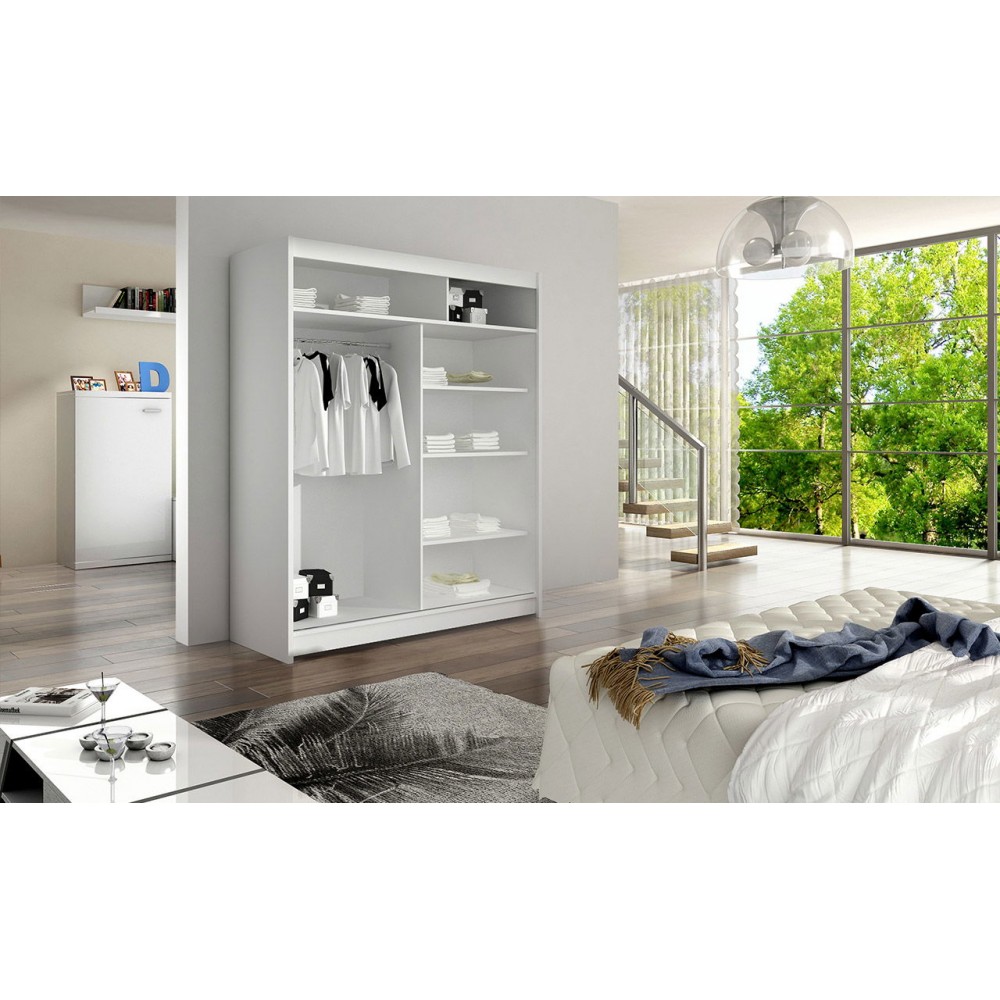 Ντουλάπα Camino IV Συρόμενη-Fusiko-Mavro