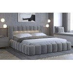 Επενδυμένο κρεβάτι Mercy-Gkri-140 x 200