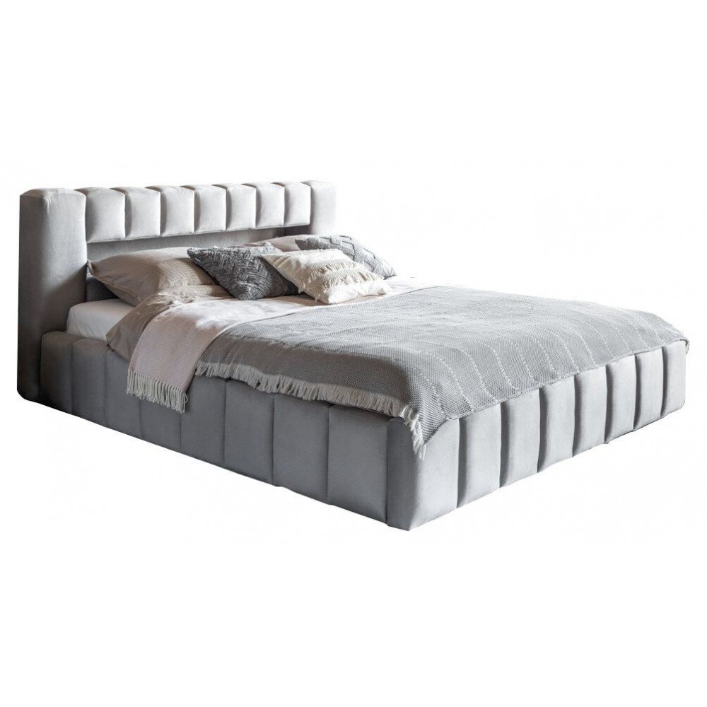 Επενδυμένο κρεβάτι Mercy-Gkri Anoixto-180 x 200