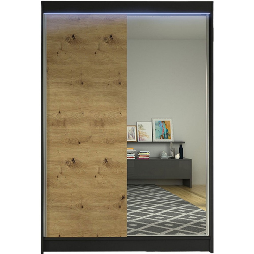 Ντουλάπα Lino Συρόμενη-Fusiko-Mavro