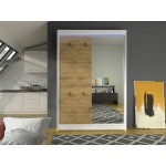 Ντουλάπα Lino Συρόμενη-Fusiko-Leuko