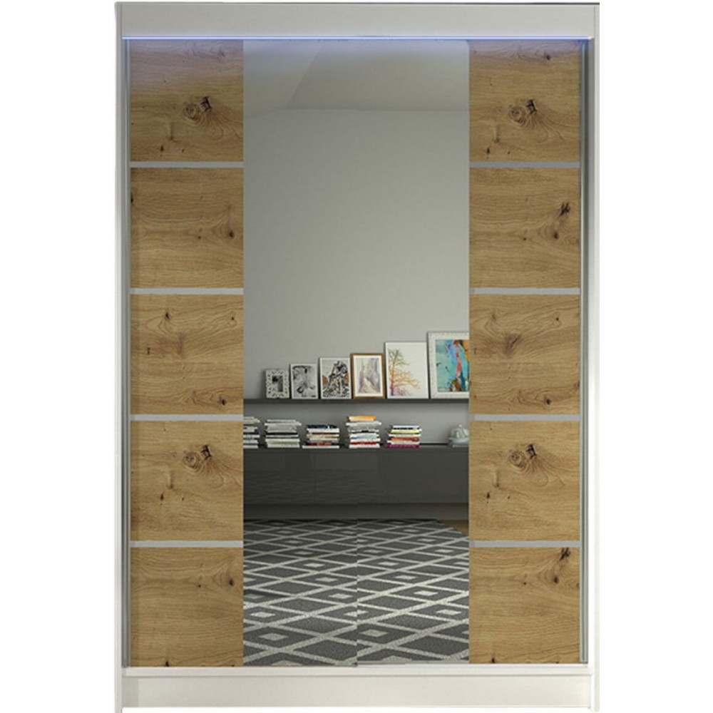 Ντουλάπα Lino V Συρόμενη-Fusiko-Leuko