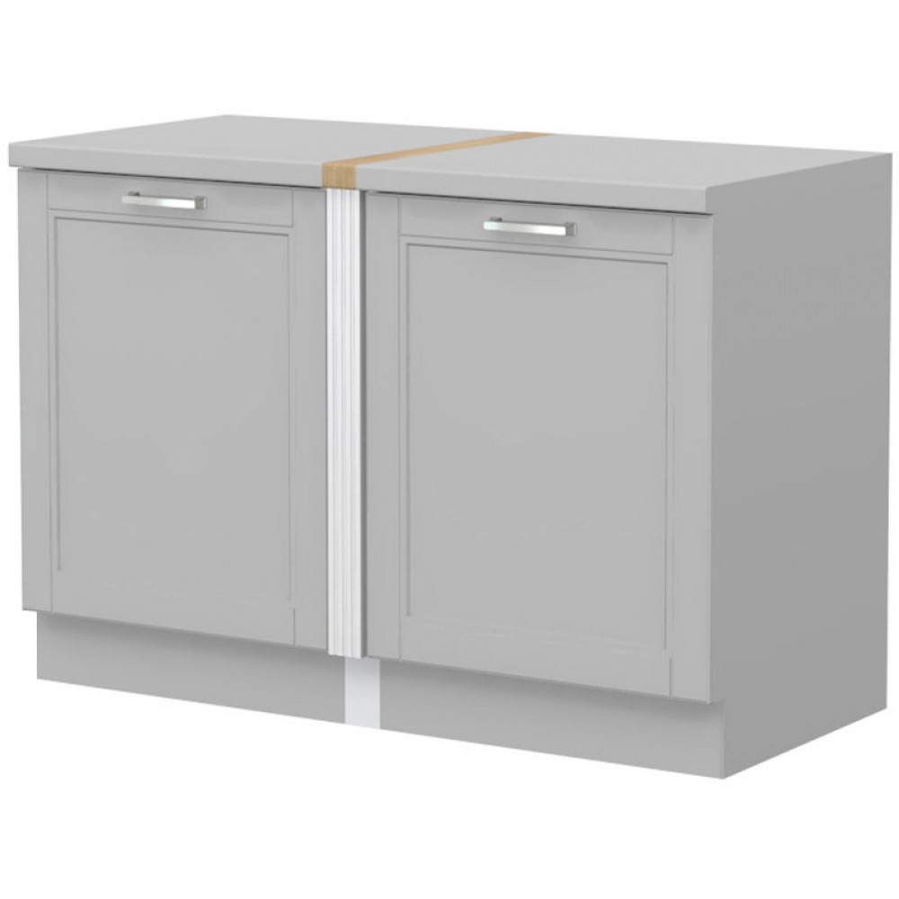 Διακοσμητική φάσα επιδαπέδιου ντουλαπιού Tahoma ST-R-Λευκό ματ