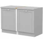 Διακοσμητική φάσα επιδαπέδιου ντουλαπιού Tahoma ST-R-Λευκό ματ