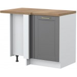 Επιδαπέδιο γωνιακό ντουλάπι Tahoma R-UG-1K-Γραφίτης