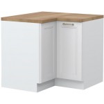 Επιδαπέδιο γωνιακό ντουλάπι Tahoma R-UG-2K-Λευκό ματ