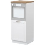 Επιδαπέδιο ντουλάπι φούρνου ψηλό Tahoma K14-60-1KR-Λευκό ματ