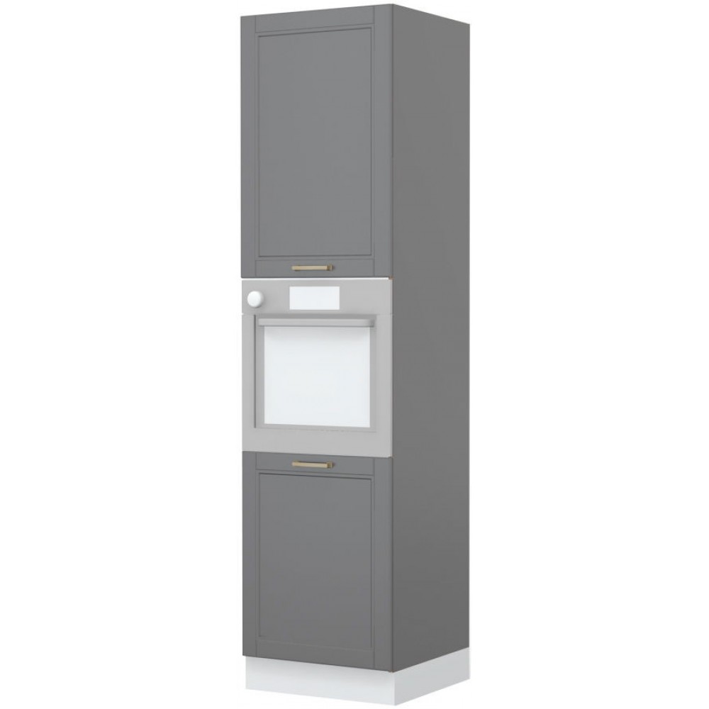 Επιδαπέδιο ντουλάπι φούρνου ψηλό Tahoma K23-60-2KR-Γραφίτης