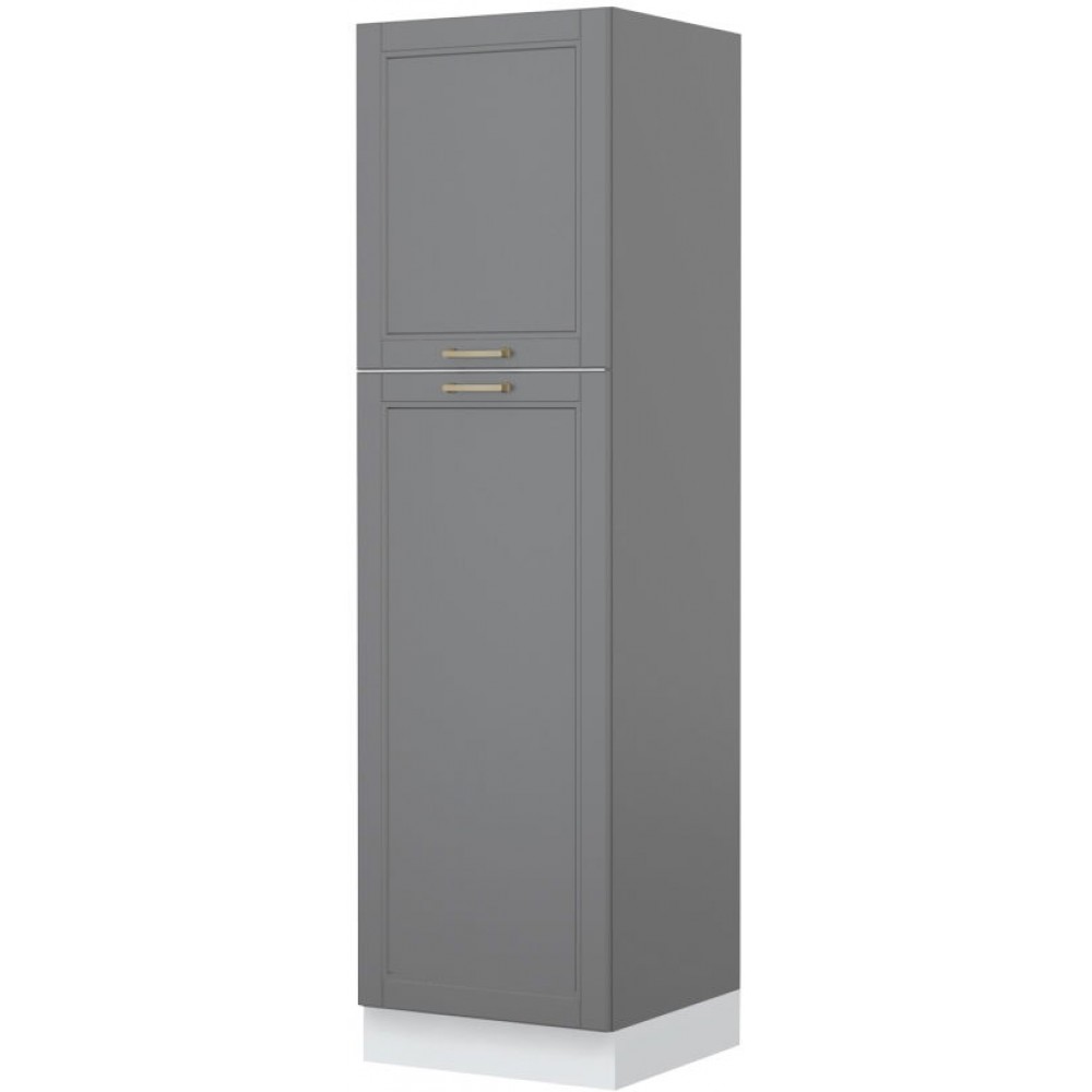 Επιδαπέδιο ντουλάπι ψηλό Tahoma K21-60-2KF-Γραφίτης