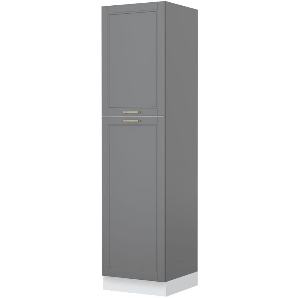 Επιδαπέδιο ντουλάπι ψηλό Tahoma K23-60-2KF-Γραφίτης