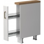 Επιδαπέδιο ντουλάπι Tahoma R-15-1K-Λευκό ματ