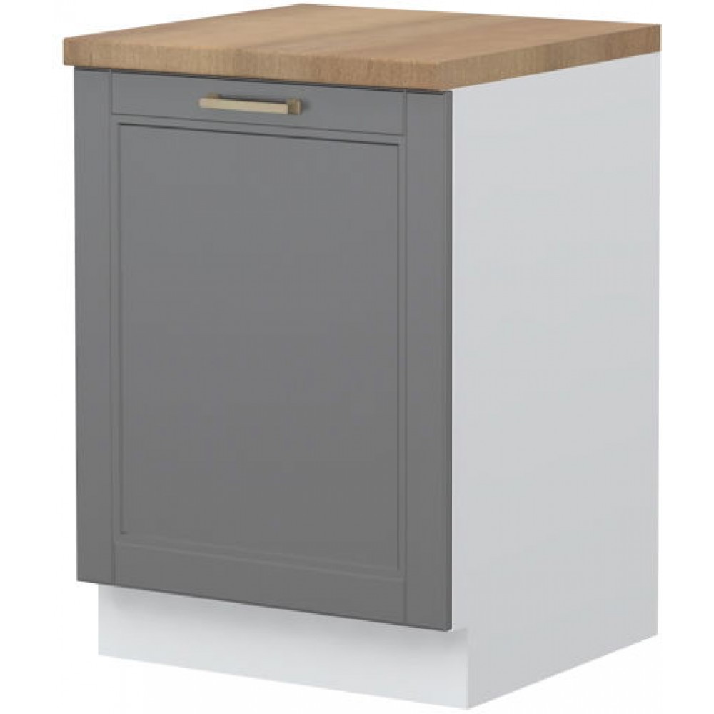 Επιδαπέδιο ντουλάπι Tahoma R-60-1K-Γραφίτης