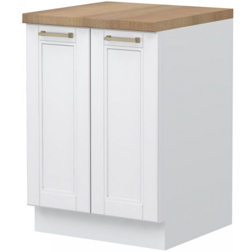 Επιδαπέδιο ντουλάπι Tahoma R-60-2K-Λευκό ματ