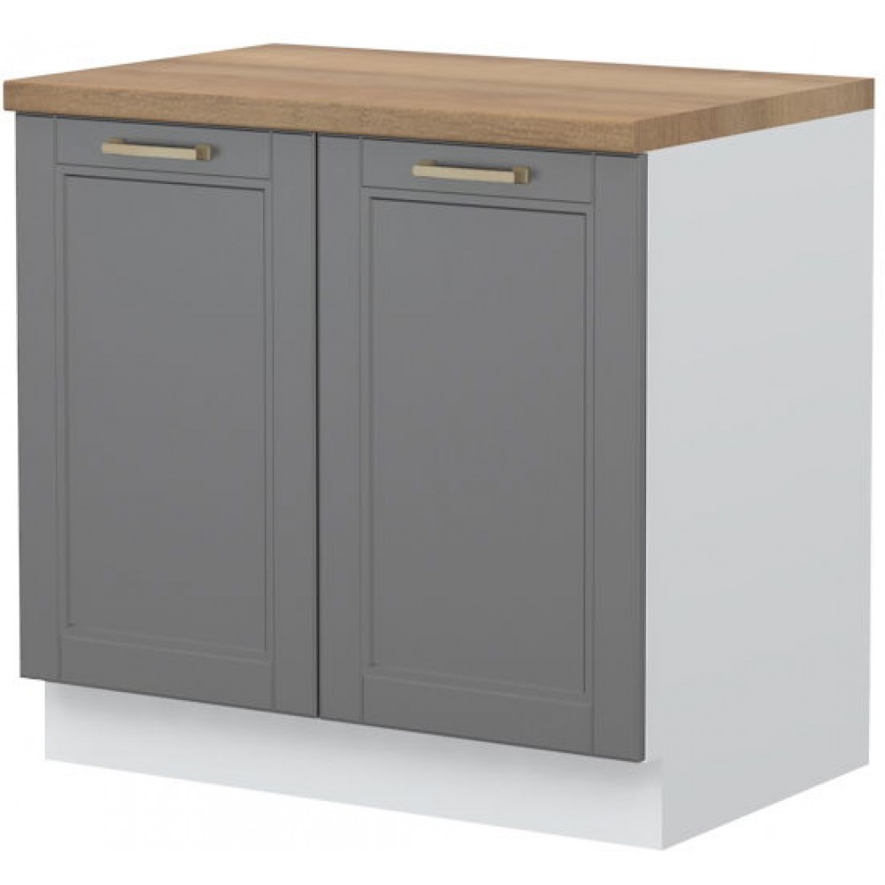 Επιδαπέδιο ντουλάπι Tahoma R-90-2K-Γραφίτης