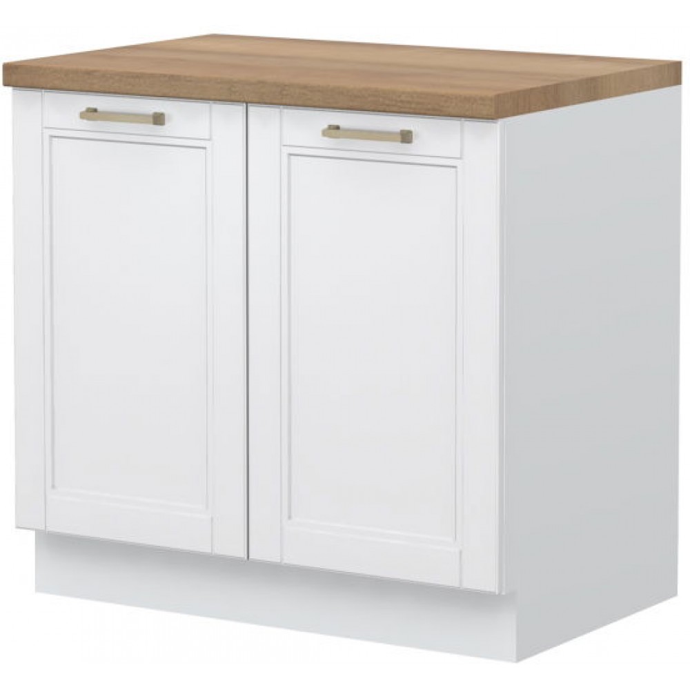 Επιδαπέδιο ντουλάπι Tahoma R-90-2K-Λευκό ματ